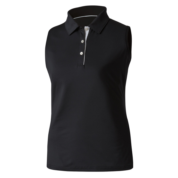 Womens FootJoy ProDry Performance Solid Interlock Sleeveless Shirt